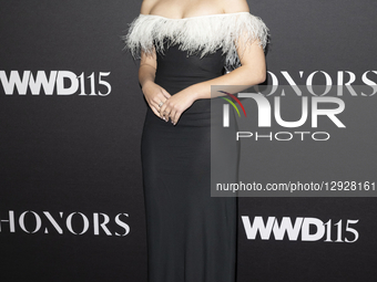 Ariana Greenblatt attends the 2025 WWD Honors at Cipriani South Street in New York, New York, USA, on October 28, 2025.  by Thenews2/NurPhoto