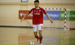 Raul Moreira of Benfica is in action during the UEFA Futsal Champions League Main Round ma...