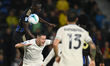 Idrissa Toure of Pisa S.C. 1909 and Adam Marusic of S.S. Lazio are in action during the 9t...
