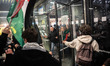 Hundreds of pro-Palestinian protesters try to occupy Porta Nuova and Porta Susa railway st...