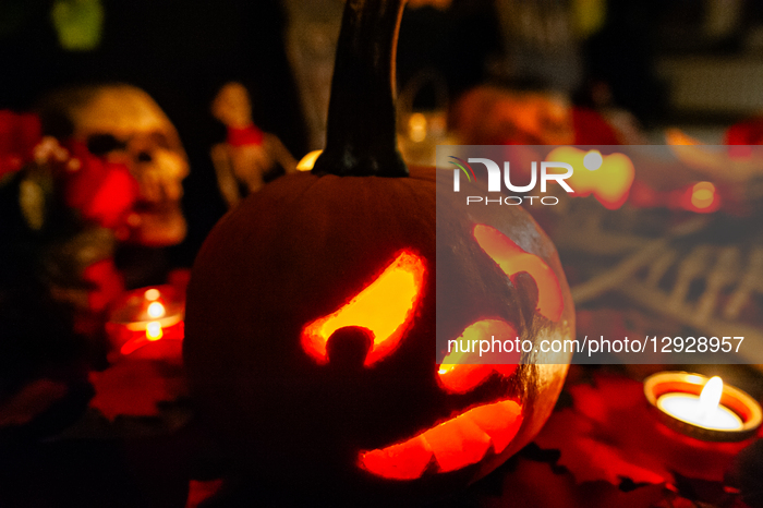 Halloween Celebration In The Netherlands.