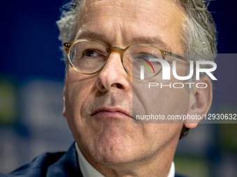 Jeroen Rene Victor Anton Dijsselbloem is the mayor of Eindhoven before the match between PSV Eindhoven and Fortuna Sittard at the Philips St... by EYE4images/NurPhoto