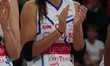 Rebecca Piva of Numia Vero Volley looks during the warm-up of the match between Bartoccini...