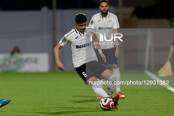Lucas Caruana of Hibernians plays during the YoHealth Malta Premier League soccer match between Hibernians FC and Sliema Wanderers FC at the... by Domenic Aquilina/NurPhoto