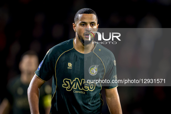 Fortuna Sittard midfielder Mohamed Ihattaren plays during the match between PSV Eindhoven and Fortuna Sittard at the Philips Stadium for the... by EYE4images/NurPhoto