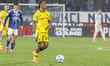 Antoine Joseph Bernede of Hellas Verona FC plays the ball during the Como 1907 vs Hellas V...