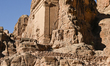 PETRA, JORDAN – OCTOBER 26:A view from the ancient Nabataean city of Petra, in Petra, Jor...