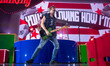 Jack Barakat of All Time Low performs on stage during the band's Everyone's Talking tour a...