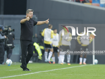 Udinese's head coach Kosta Runjaic is present during the 2026 Italian Serie A ENILIVE 2025/26 football match between Udinese and Atalanta at... by Mattia Radoni/NurPhoto