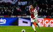 AFC Ajax Amsterdam defender Owen Wijndal plays during the match between AFC Ajax Amsterdam...