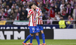 Julian Alvarez of Atletico de Madrid celebrates a goal during the La Liga 2025/26 match be...