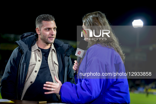 Go Ahead Eagles trainer Melvin Boel is present during the match between NAC Breda and Go Ahead Eagles Deventer at the Rat Verlegh Stadium fo... by EYE4images/NurPhoto
