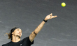 Alexander Zverev (GER) plays in his men's singles semi-final match against Jannik Sinner (...