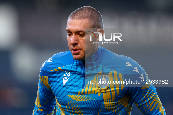 Ethan Horvath of Sheffield Wednesday warms up during the Sky Bet Championship match between West Bromwich Albion and Sheffield Wednesday at... by MI News/NurPhoto