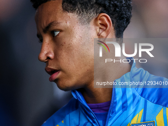 Yisa Alao, 33, of Sheffield Wednesday heads to the dugout ahead of kick-off during the Sky Bet Championship match between West Bromwich Albi... by MI News/NurPhoto