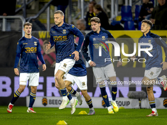 Go Ahead Eagles defender Joris Kramer plays during the match between NAC Breda and Go Ahead Eagles Deventer at the Rat Verlegh Stadium for t... by EYE4images/NurPhoto