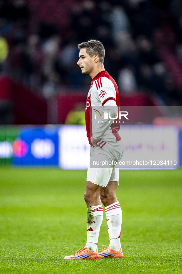 AFC Ajax Amsterdam defender Lucas Rosa plays during the match between AFC Ajax Amsterdam and SC Heerenveen at the Johan Cruijff Arena for th... by EYE4images/NurPhoto