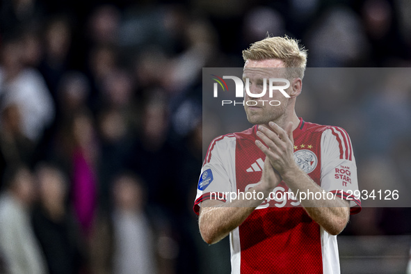AFC Ajax Amsterdam midfielder Davy Klaassen plays during the match between AFC Ajax Amsterdam and SC Heerenveen at the Johan Cruijff Arena f... by EYE4images/NurPhoto