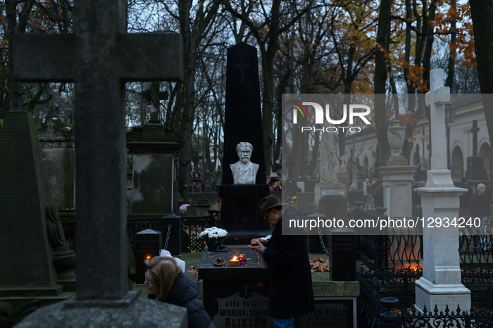 All Saints Day In Warsaw 