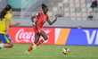 Alexis, number 13, a forward for Canada U-17, is in action during the FIFA U-17 Women's Wo...