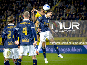 NAC Breda midfielder Max Balard plays during the match between NAC Breda and Go Ahead Eagles Deventer at the Rat Verlegh Stadium for the Dut... by EYE4images/NurPhoto