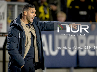 Go Ahead Eagles trainer Melvin Boel is present during the match between NAC Breda and Go Ahead Eagles Deventer at the Rat Verlegh Stadium fo... by EYE4images/NurPhoto