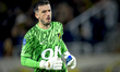 NAC Breda goalkeeper Daniel Bielica plays during the match between NAC Breda and Go Ahead...