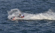 Kevin Reiterer of Austria competes during the MOTO 3, Ski Division GP1 of the UIM-ABP Aqua...