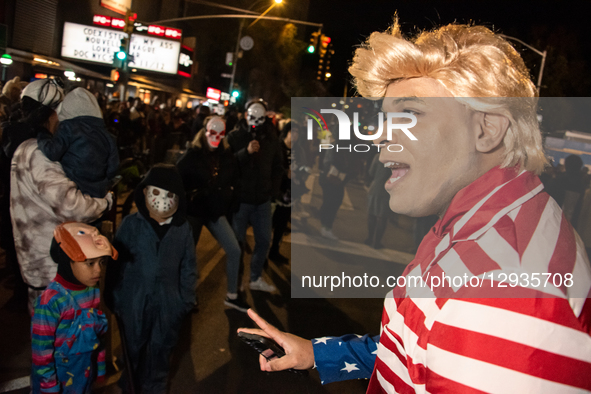 The Halloween Parade takes place again in Manhattan, New York City, on October 31, 2025. Thousands come to watch and take part as costumes f... by Neil Constantine/NurPhoto