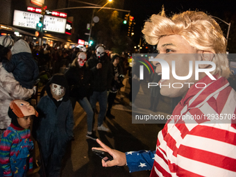The Halloween Parade takes place again in Manhattan, New York City, on October 31, 2025. Thousands come to watch and take part as costumes f... by Neil Constantine/NurPhoto