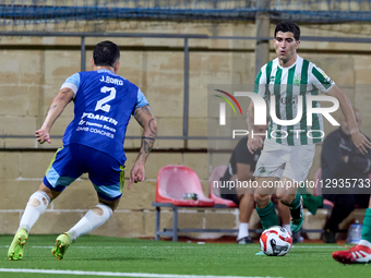 Matthia Veselji of Floriana plays during the YoHealth Malta Premier League soccer match between Floriana FC and Sliema Wanderers FC at the C... by Domenic Aquilina/NurPhoto