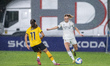 Sara Holmgaard of Real Madrid CF women plays during the Liga F Moeve football match betwee...