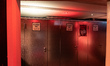The toilets at Schwuz Club are pictured prior to the last party night in Berlin, Germany,...