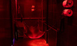 The darkroom with a sling is pictured at Schwuz Club prior to the last party night in Berl...