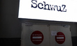 Entrance and exit doors are pictured at Schwuz Club in Berlin, Germany, on November 1, 202...