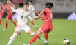 Nakamura, number 8, a forward for Japan U-17, is in action during the FIFA U-17 Women's Wo...