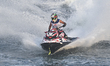 Khalid Almaazmi of the United Arab Emirates competes during the MOTO 2, Runabout GP1 of th...