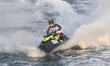 Waleed Mahmoud of Qatar competes during the MOTO 2, Runabout GP1 of the UIM-ABP Aquabike C...