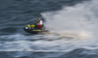 Waleed Mahmoud of Qatar competes during the MOTO 2, Runabout GP1 of the UIM-ABP Aquabike C...