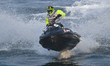 Gyorgy Kasza of Hungary competes during the MOTO 2, Runabout GP1 of the UIM-ABP Aquabike C...