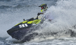 Waleed Mahmoud of Qatar competes during the MOTO 2, Runabout GP1 of the UIM-ABP Aquabike C...