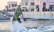 Salem Alkubaisi of Qatar competes during the Freestyle of the UIM-ABP Aquabike Class Pro G...