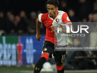Goncalo Borges of Feyenoord Rotterdam plays during the match between Feyenoord and FC Volendam at De Kuip for the Dutch Vriendenloterij Ered... by EYE4images/NurPhoto