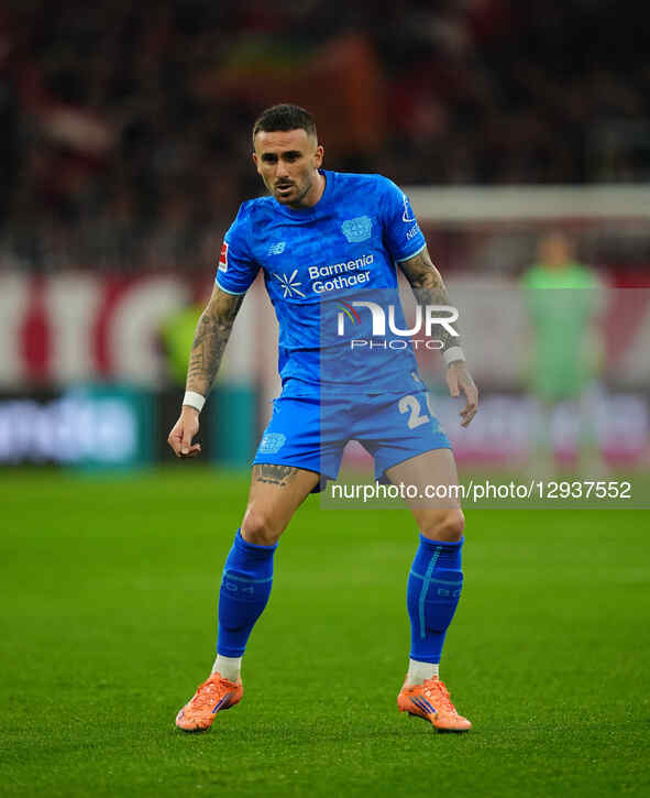 Aleix Garcia (Bayer 04 Leverkusen)  looks on during the 1.Bundesliga match between FC Bayern Munchen and Leverkusen at Allianz arena, Munich... by Ulrik Pedersen/NurPhoto