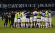 Players of Como 1907 at the end of the Serie A match between SSC Napoli and Como 1907 at S...