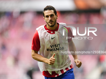 Koke Resurreccion central midfield of Atletico de Madrid and Spain during the warm-up before the La Liga EA Sports match between Atletico de... by Jose Breton/NurPhoto