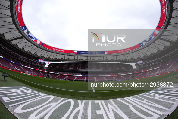 General view inside stadium before the La Liga EA Sports match between Atletico de Madrid and Sevilla FC at Riyadh Air Metropolitano on Nove... by Jose Breton/NurPhoto