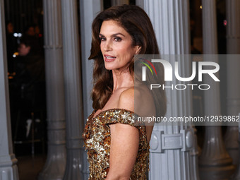 Cindy Crawford wearing Gucci arrives at the 14th Annual LACMA (Los Angeles County Museum of Art) Art + Film Gala 2025 presented by Gucci hel... by Image Press Agency/NurPhoto