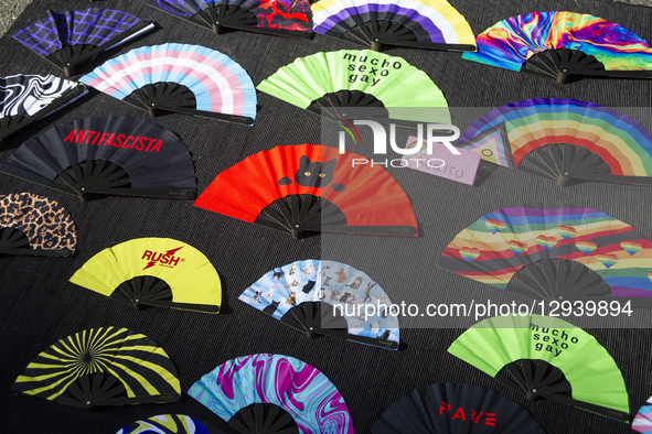 A massive crowd fills Buenos Aires, Argentina, on November 1, 2025, in defense of the LGBTQ+ community and against hate and violence. With f... by Catriel Gallucci Bordoni/NurPhoto