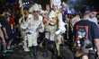 A massive crowd fills Buenos Aires, Argentina, on November 1, 2025, in defense of the LGBT...
